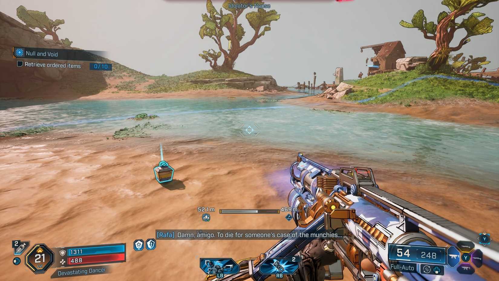 Borderlands 4 Null and Void Collecting Take-out