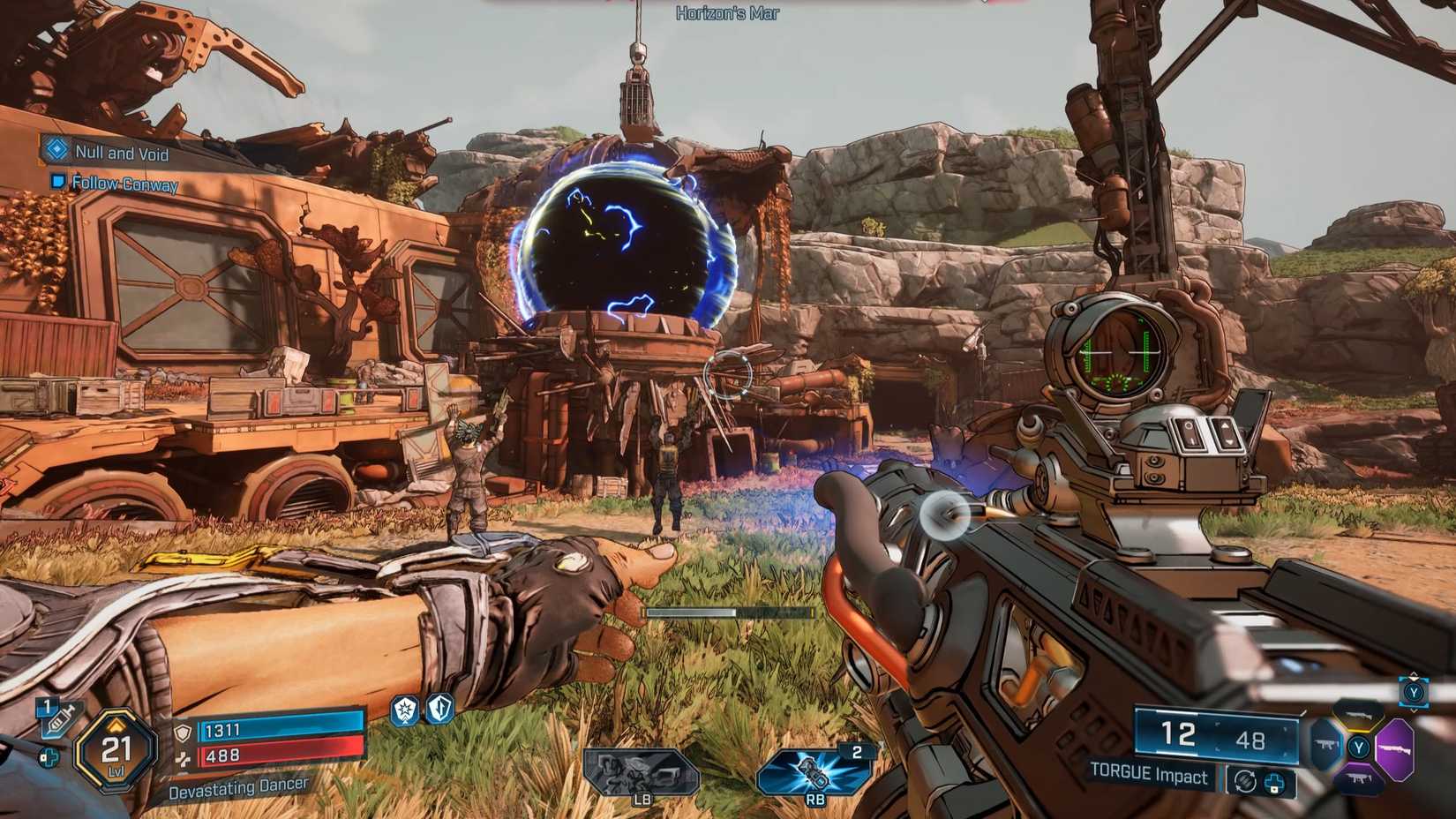 Borderlands 4 Null and Void Conway Trapped