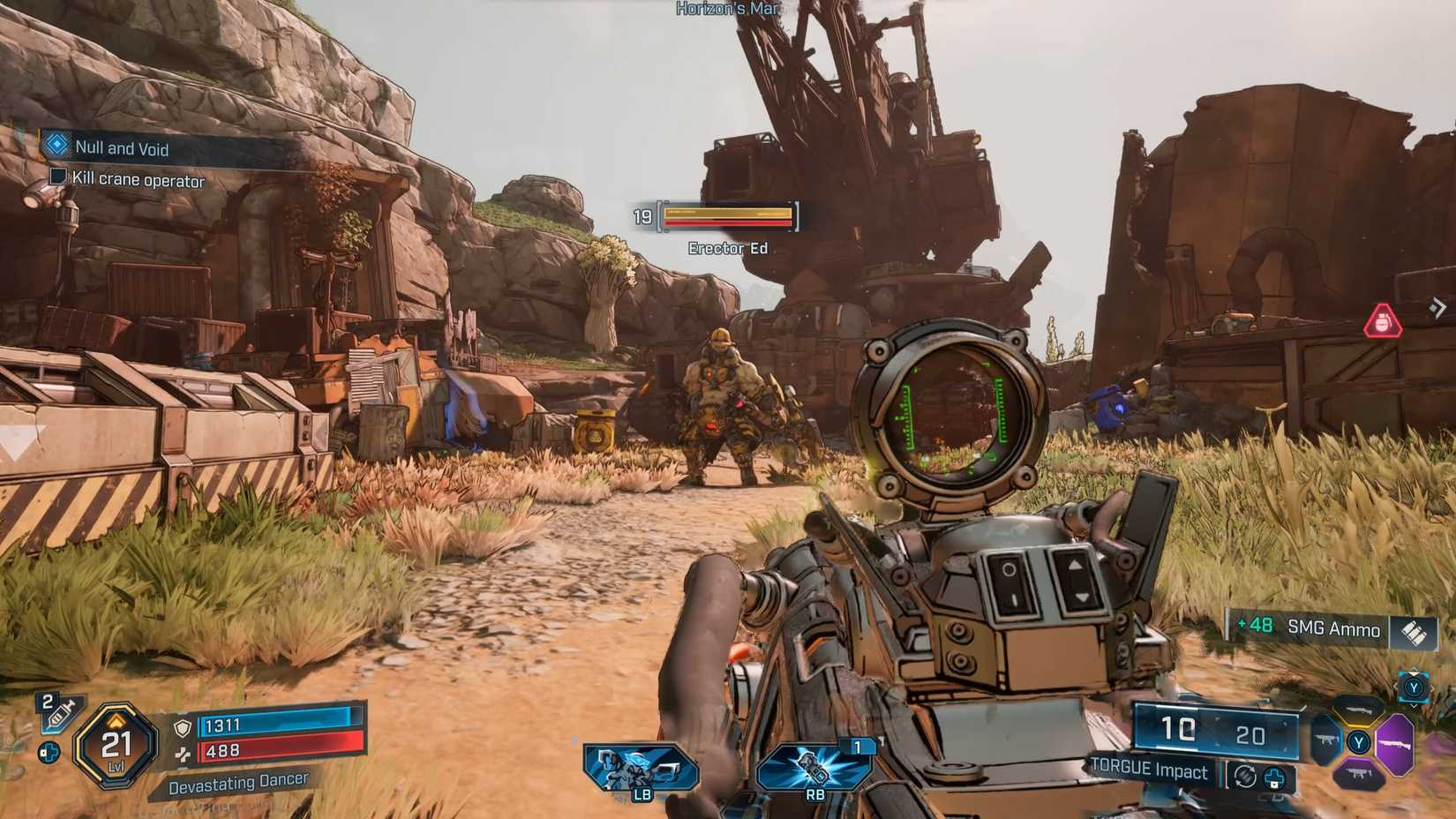 Borderlands 4 Null and Void Kill Crane Operator