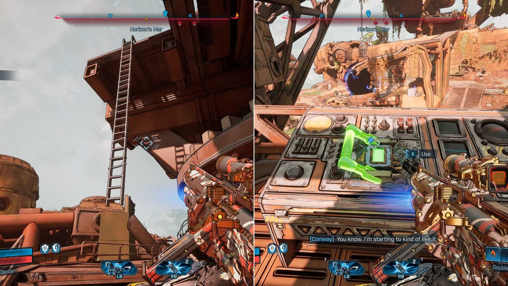 Borderlands 4 Null and Void Operating Crane Controls
