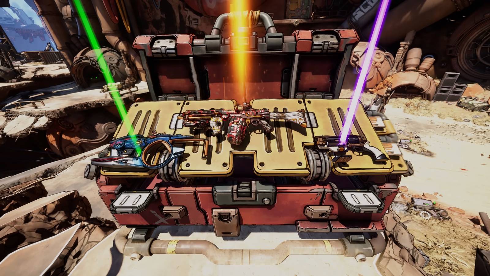 BL4 Red Chest Legendary trailer