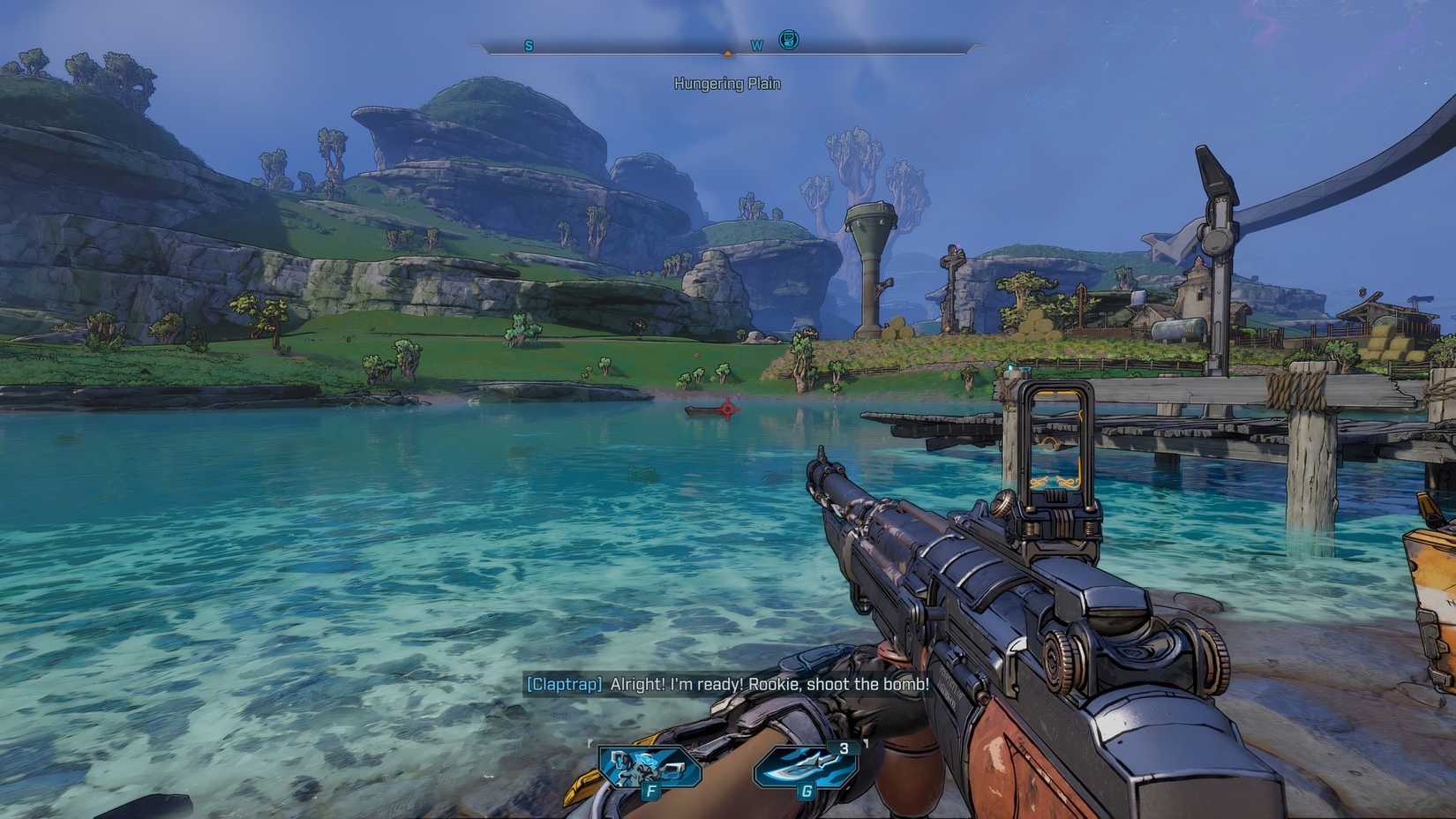 Borderlands 4 Shoot Boat