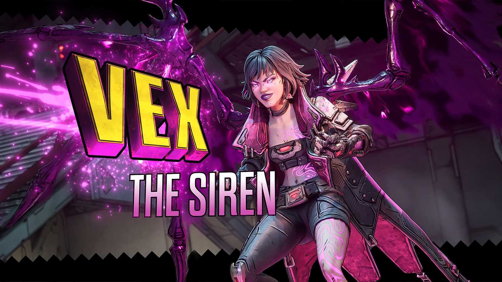 Borderlands 4 Vex title name card