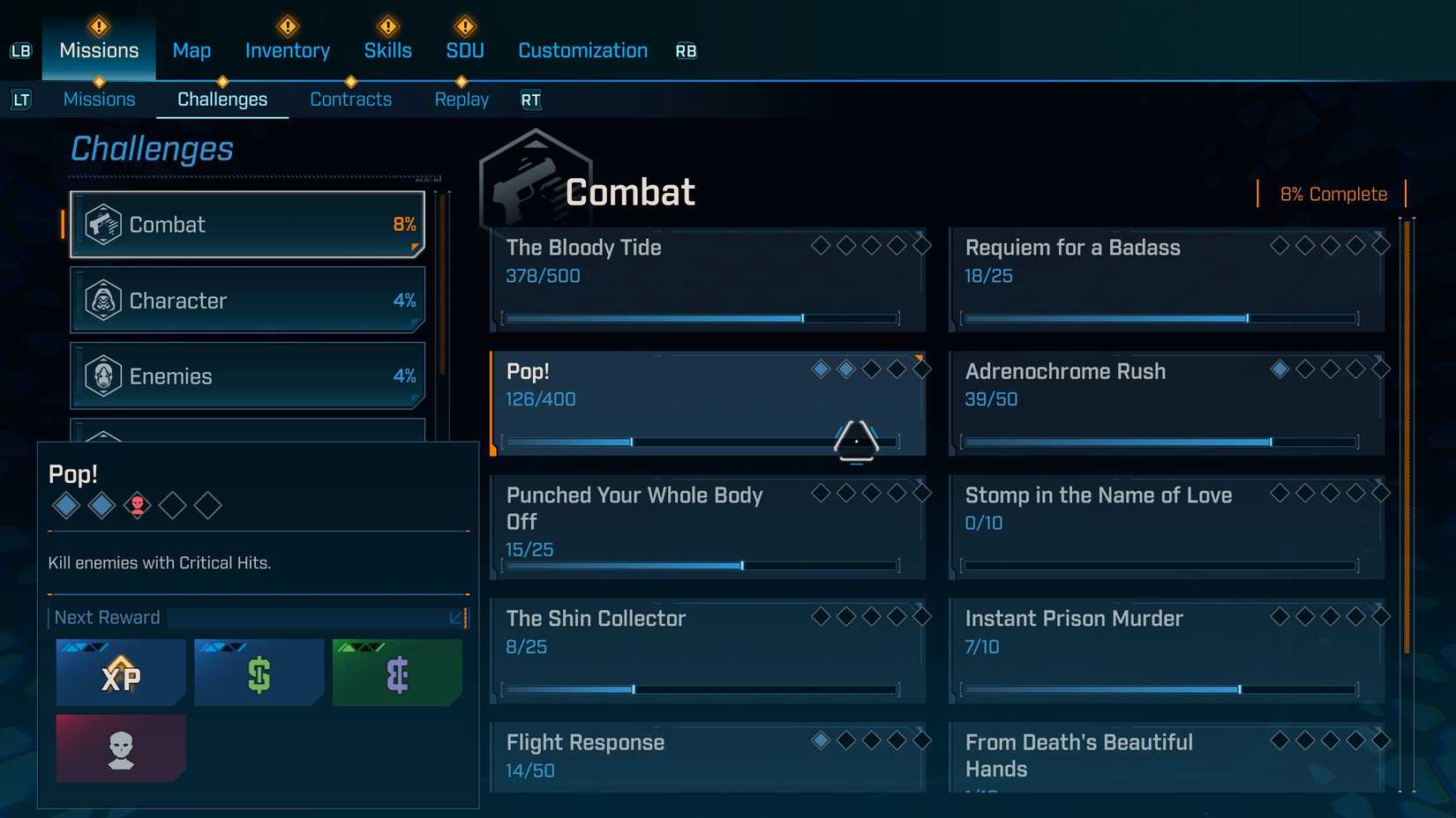 Borderlands 4 XP Farm Complete Challenges