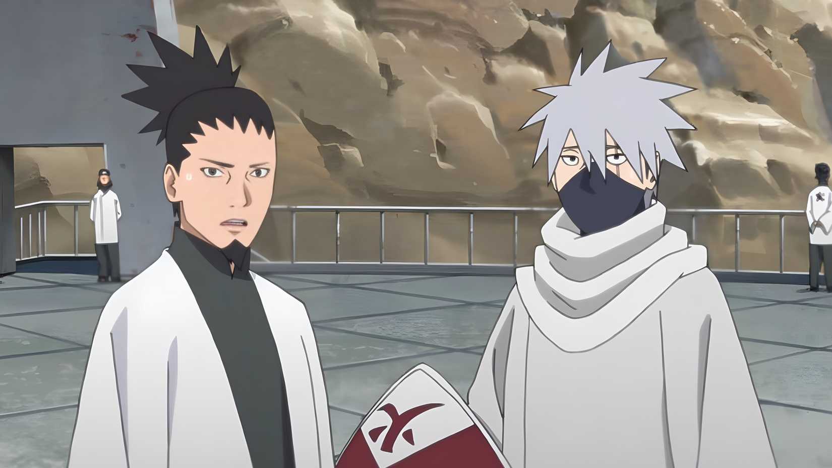 boruto kakashi and shikamaru hokage