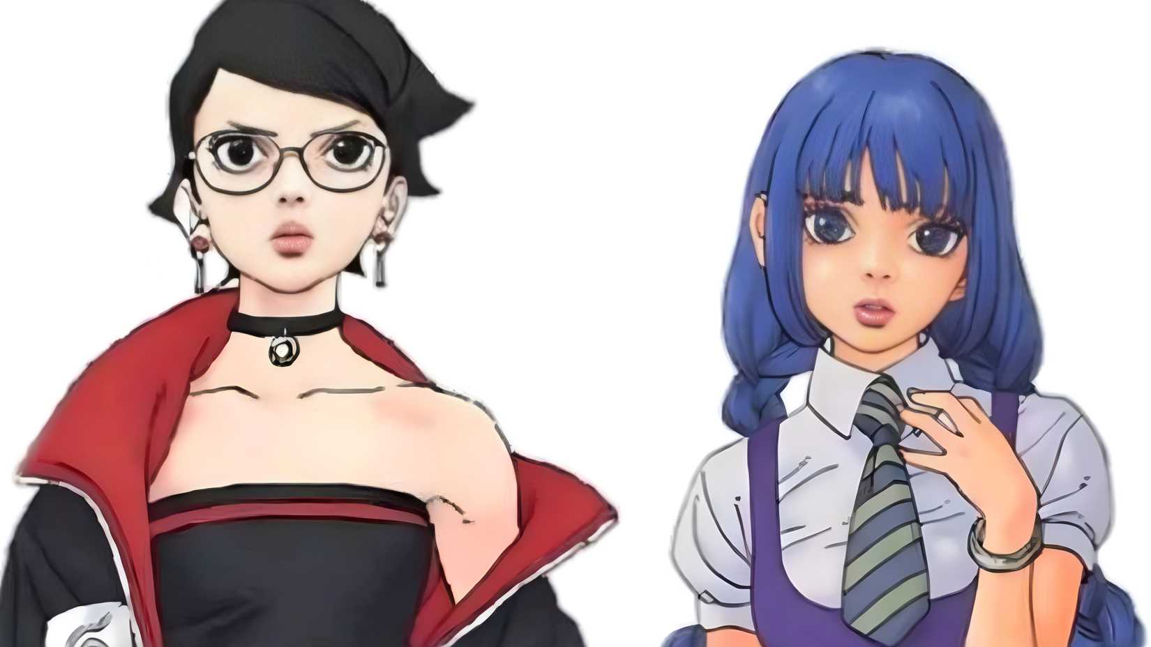 boruto two blue vortex sarada and sumire