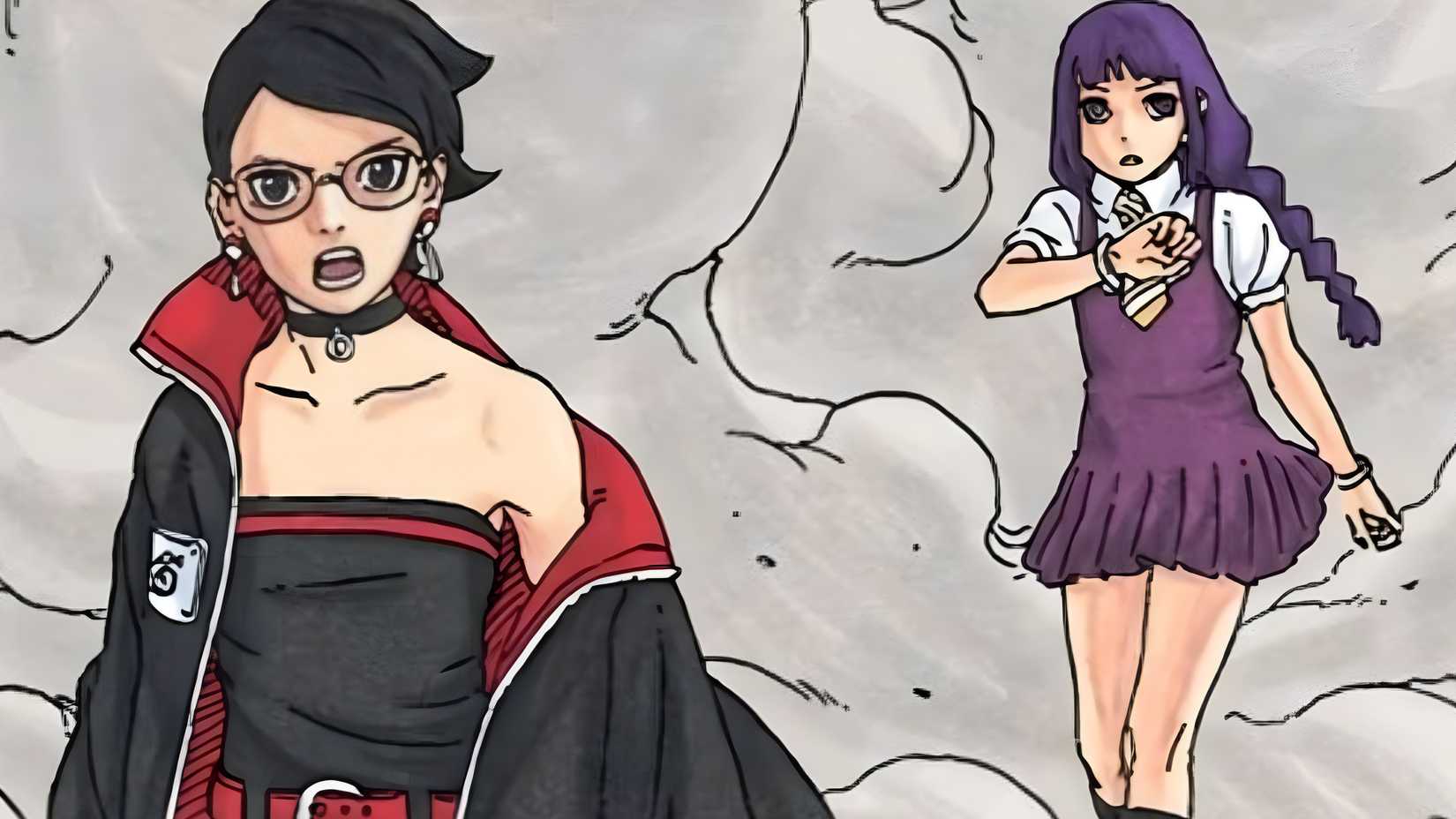 boruto two blue vortex sarada sumire omnipotence