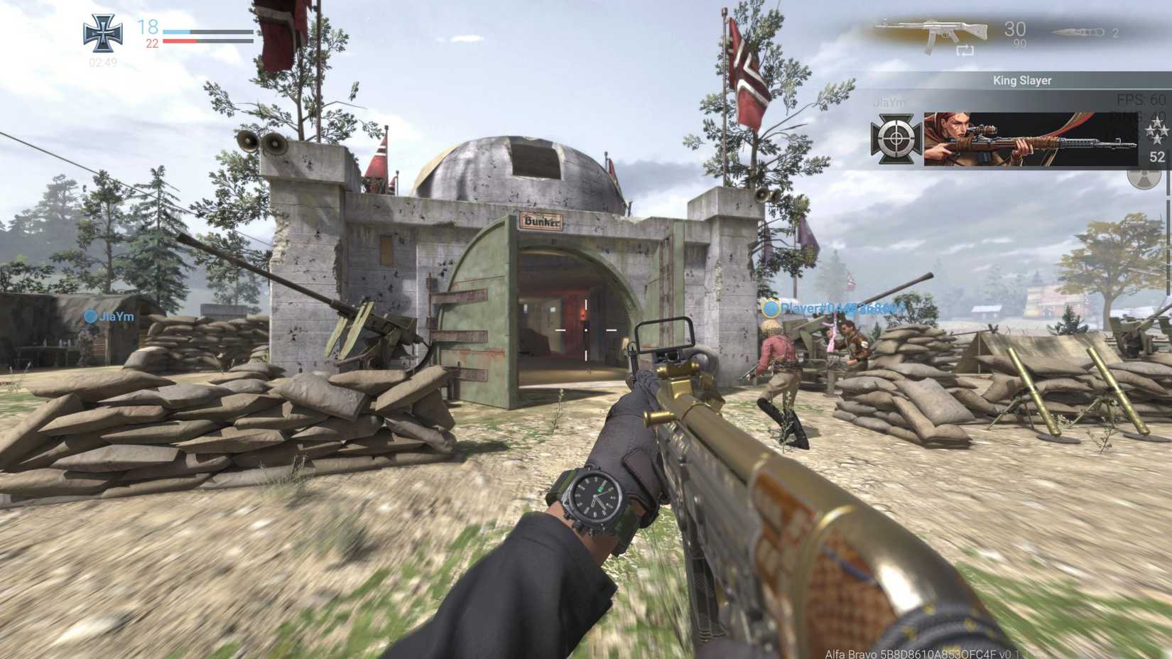 bunker world war legion