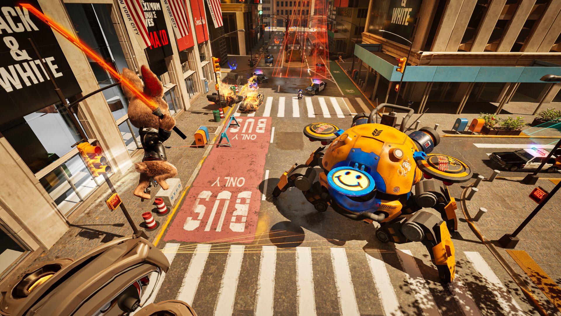 Bunny Rampage History of Revenge promo image mecha