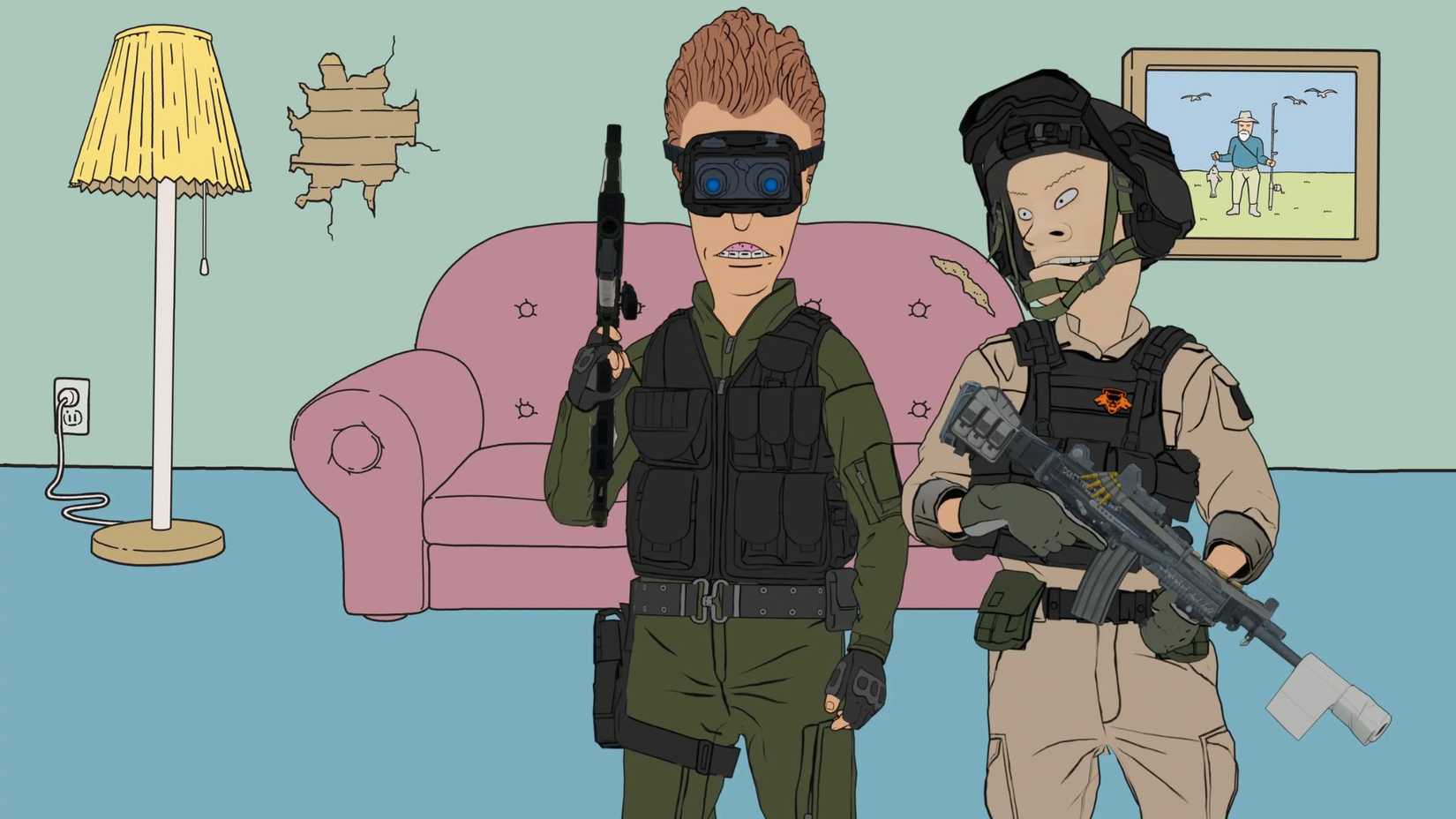 Call of Duty Beavis and Butthead