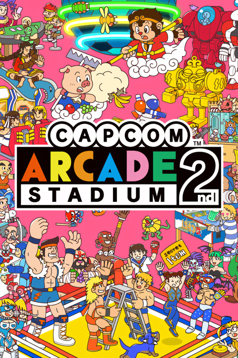 Capcom Arcade 2nd Stadium Tag Page Cover Art