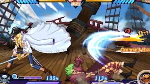 Cavendish fighting Bartolomeo - One Piece Great Pirate Colosseum