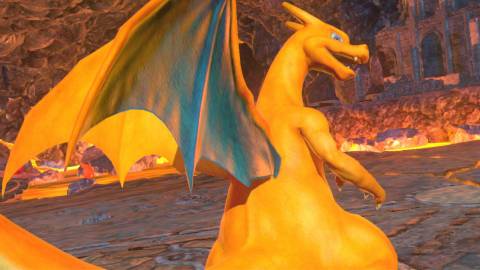 Charizard's intro animation - Pokken Tournament DX