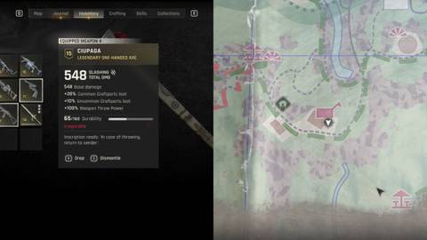 Cipaga Legendary Axe Dying Light The Beast