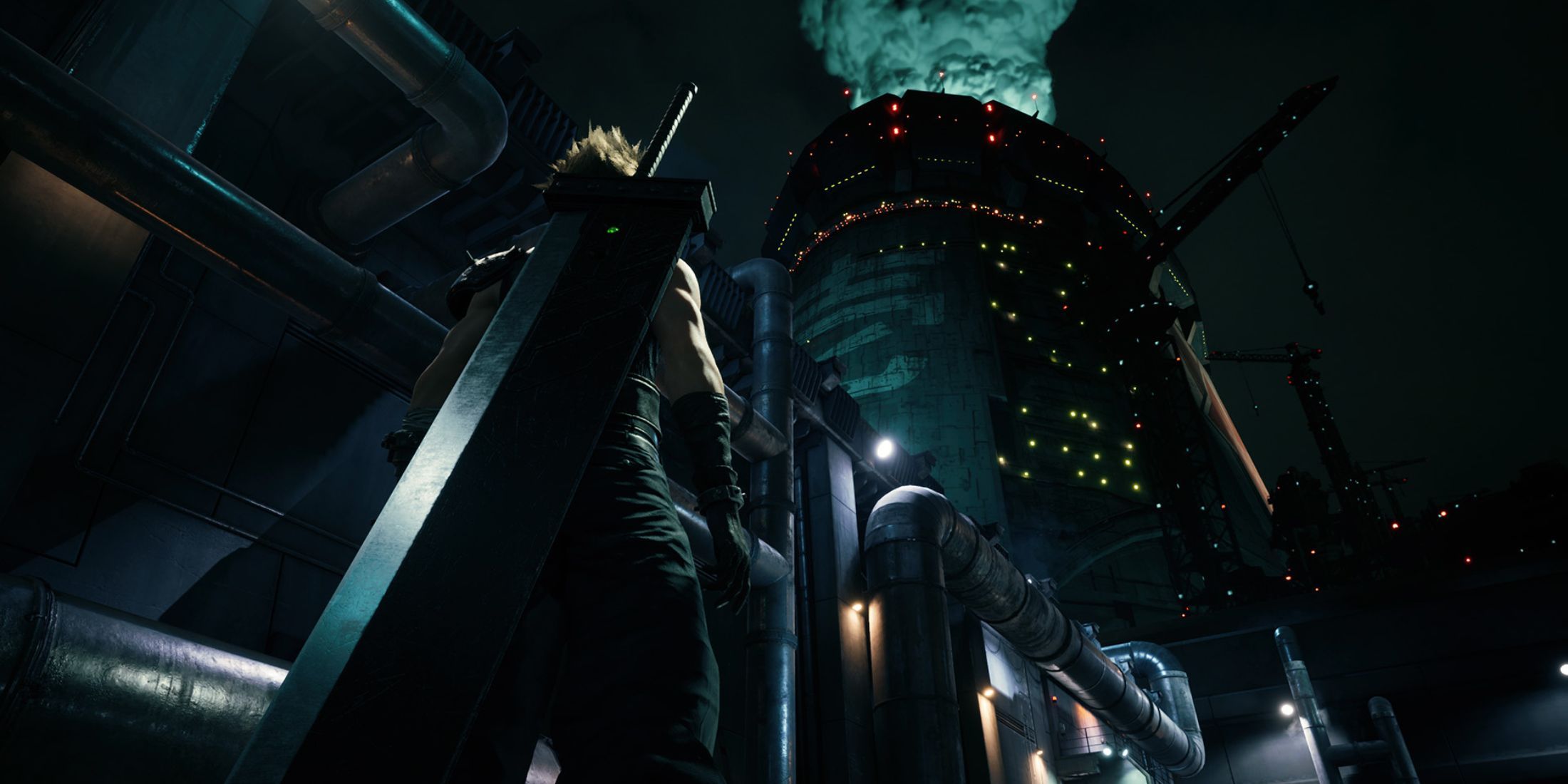 Cloud arrives at Midgar - Final Fantasy 7 Remake Intergrade