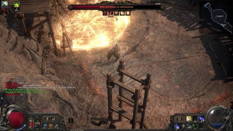 concentric circles attack torvian in path of exile 2