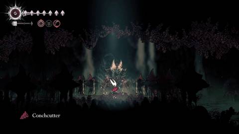 conchcutter in hollow knight silksong