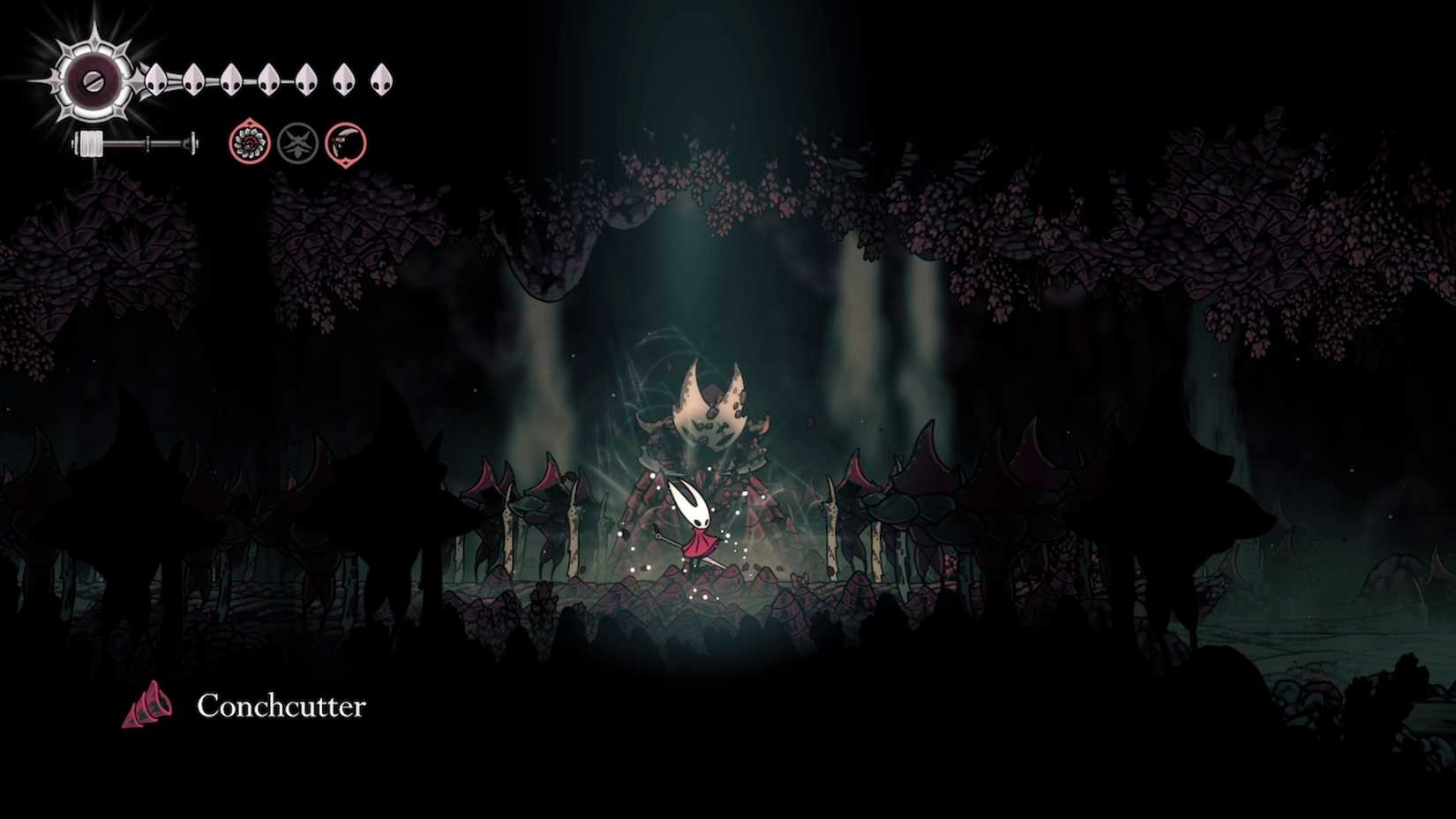 conchcutter in hollow knight silksong