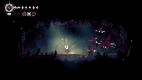 Conchfly Drills in hollow knight silksong
