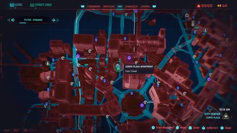 Corpo Plaza Apartment location