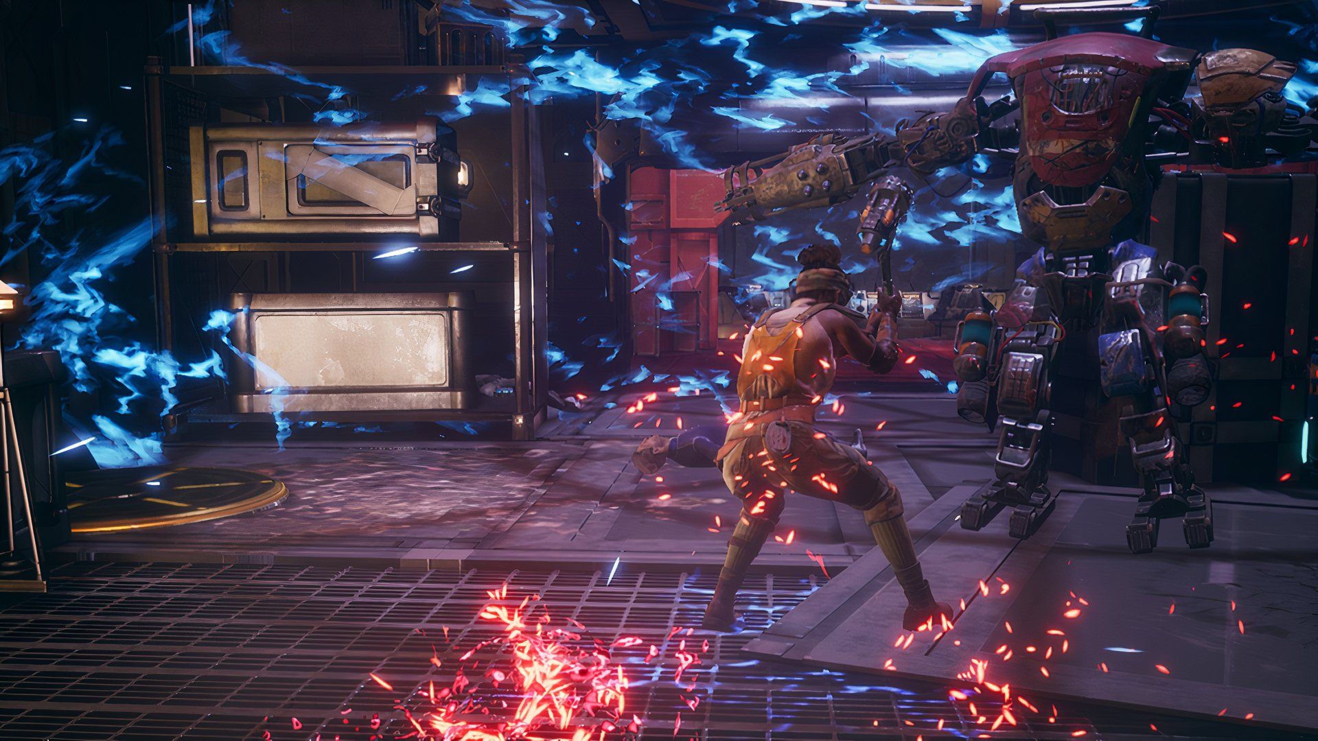 Creating an electric storm in The Outer Worlds