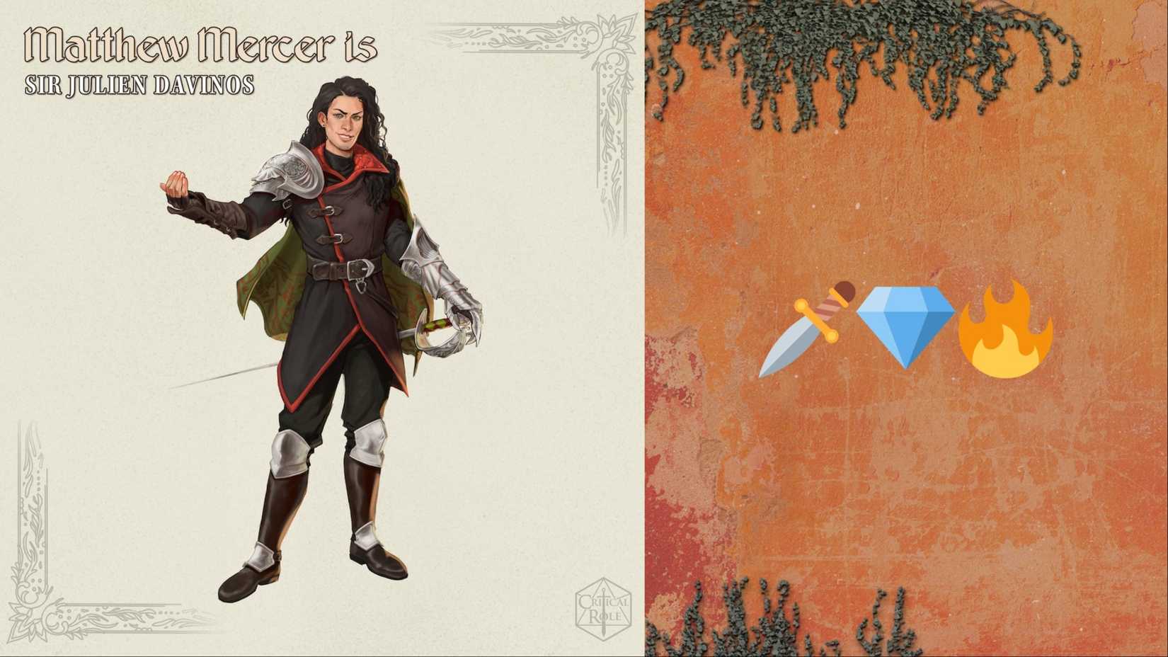 critical role campaign 4 class speculation matt mercer julien davinos champion fighter