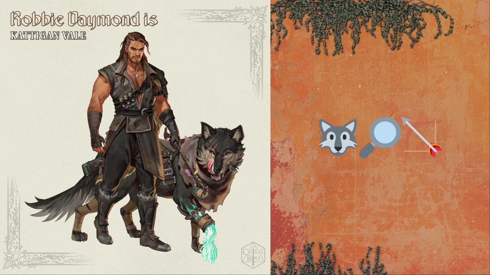 critical role campaign 4 class speculation robbie daymond kattigan vale beast master ranger