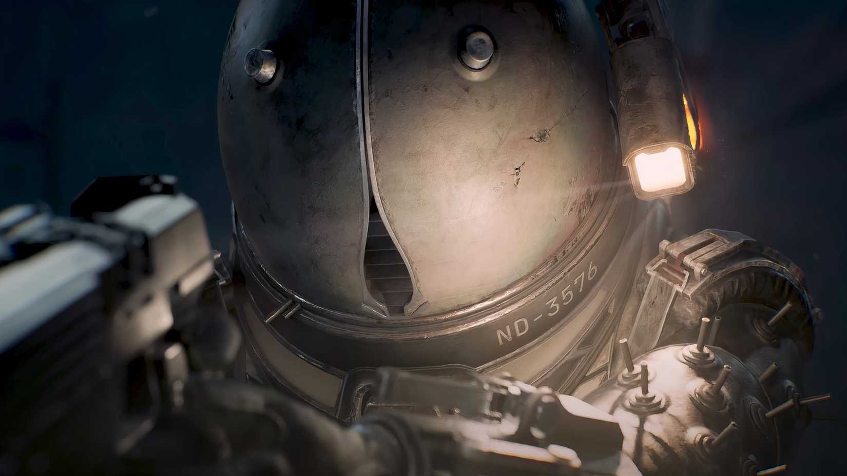 cronos character helmet gun