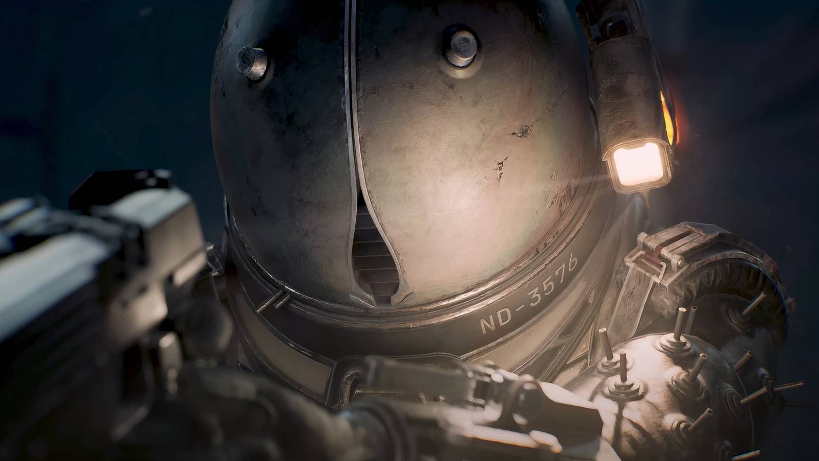 cronos character helmet gun