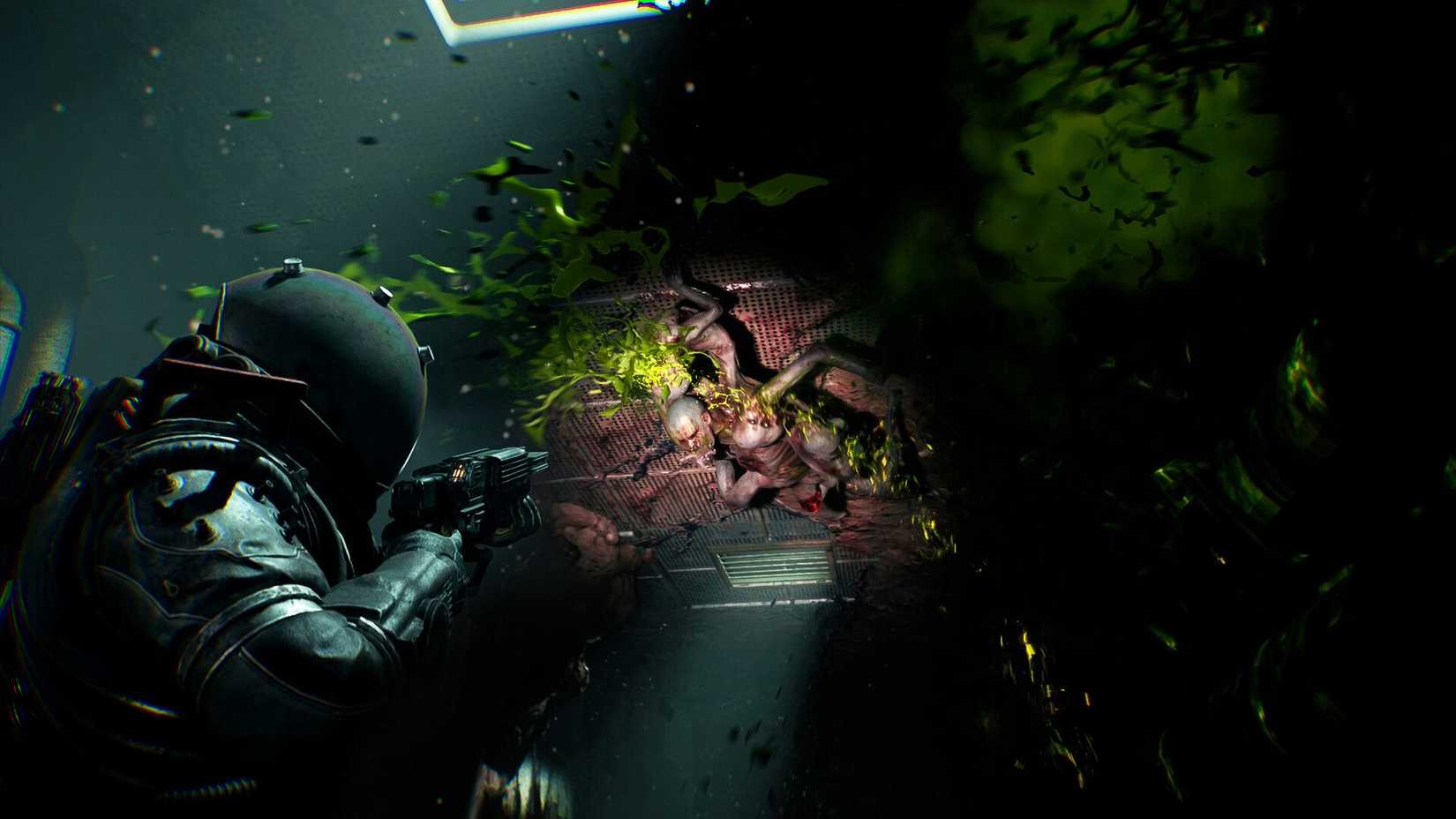 Cronos New Dawn official pic monster on ceiling
