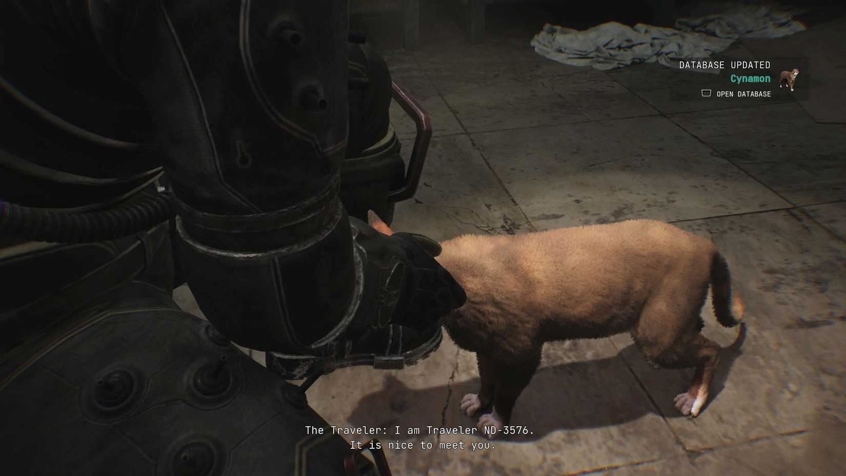 Cronos The New Dawn screenshot cynamon cat