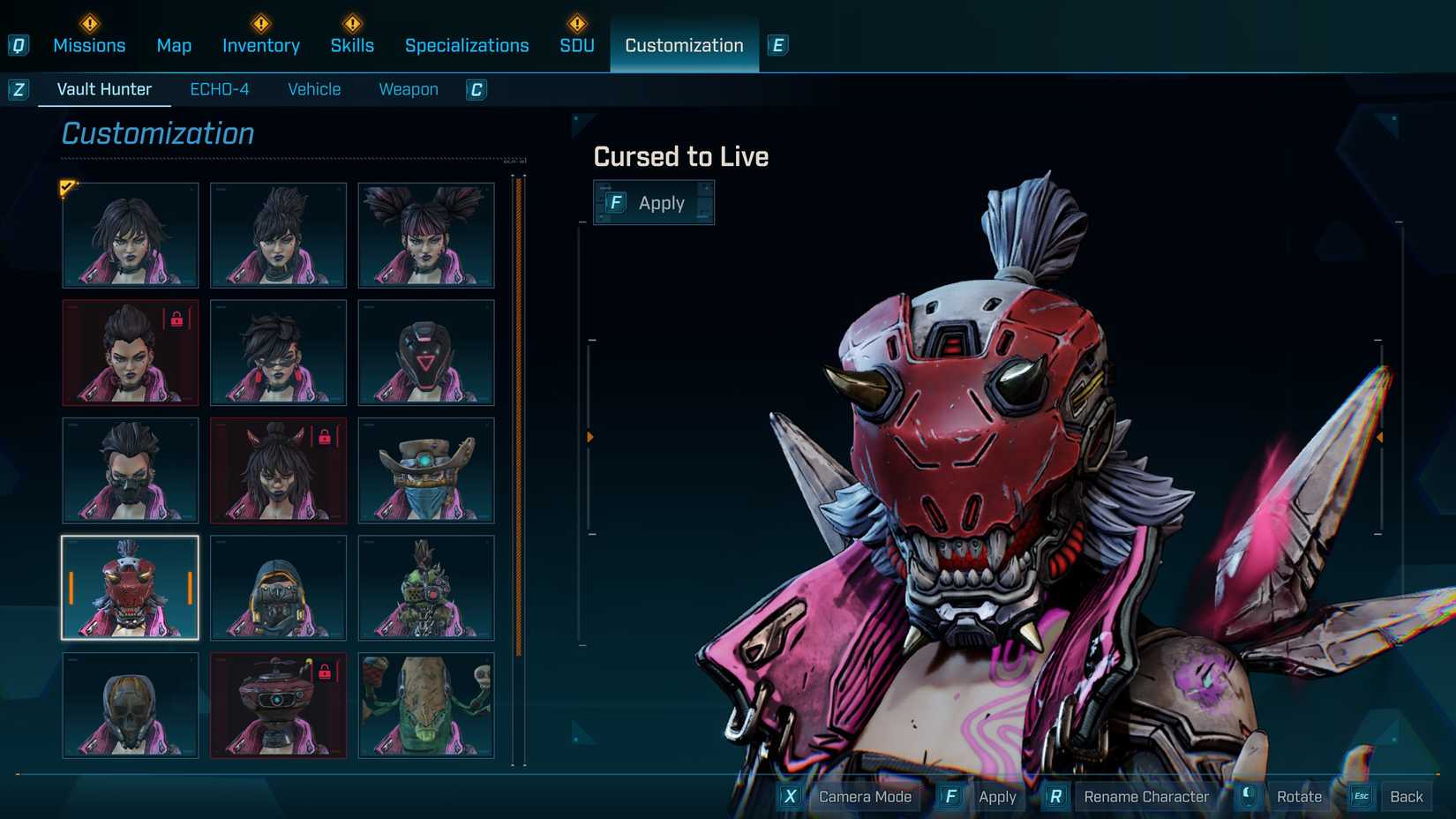 Cursed to Live Vex