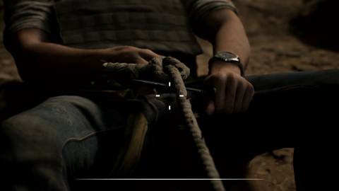 Cutting a rope in The Dark Pictures Anthology House Of Ashes