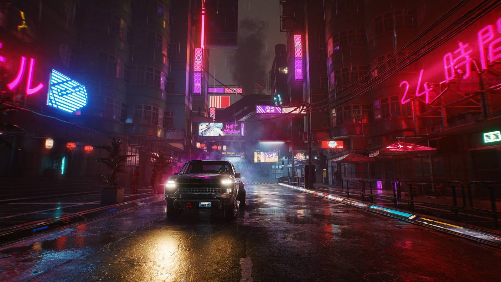 Cyberpunk 2077 Night City Nighttime