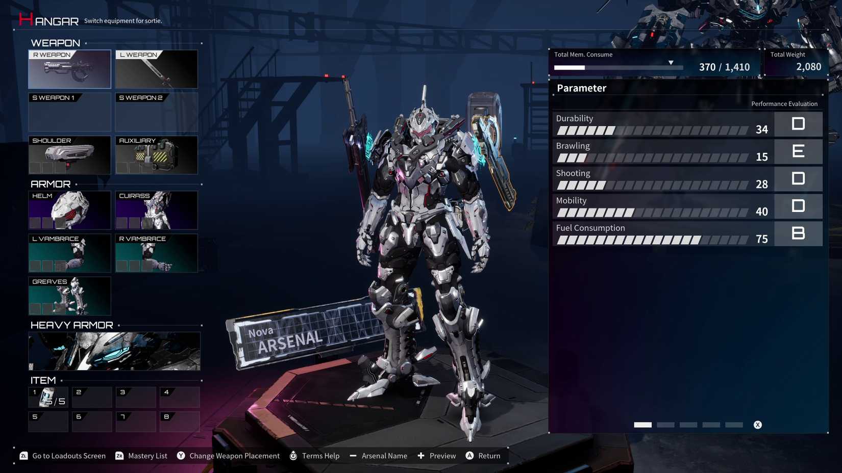 Daemon X Machina Titanic Scion Image 9