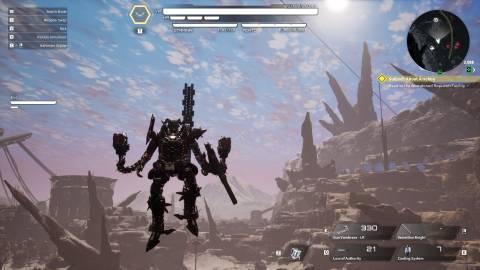 particle armament in daemon x machina titanic scion.