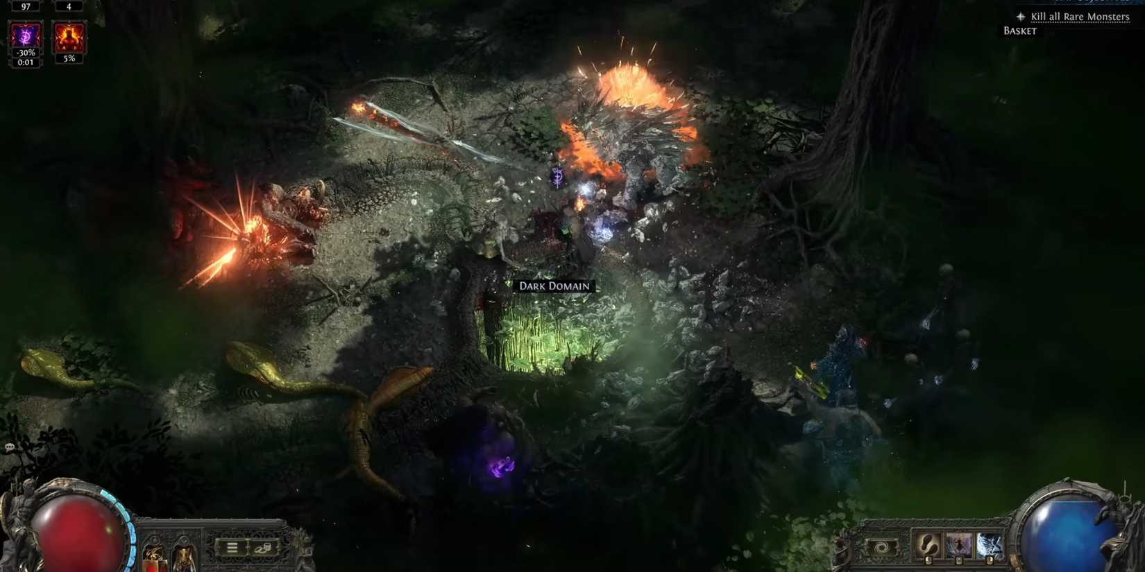 dark domain in path of exile 2