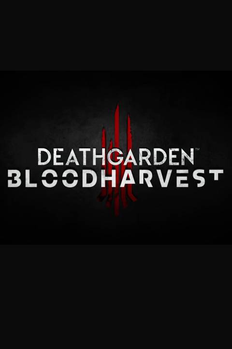Deathgarden Bloodharvest video game cover art tag