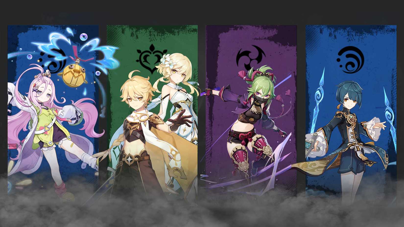 Dendro MC-Kuki-Xingqiu-and Aino Team Composition In Genshin Impact