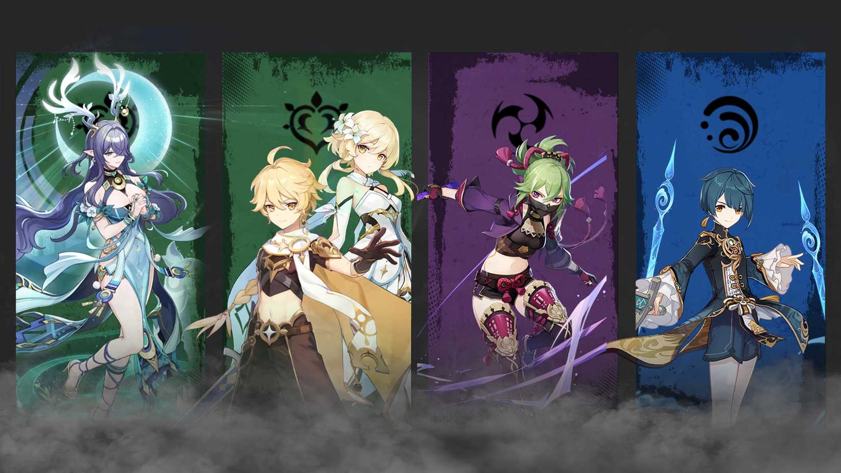 Dendro MC-Kuki-Xingqiu-and Lauma Team Composition In Genshin Impact
