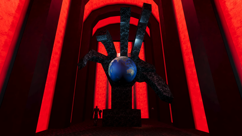 Deus Ex Remastered hand with globe