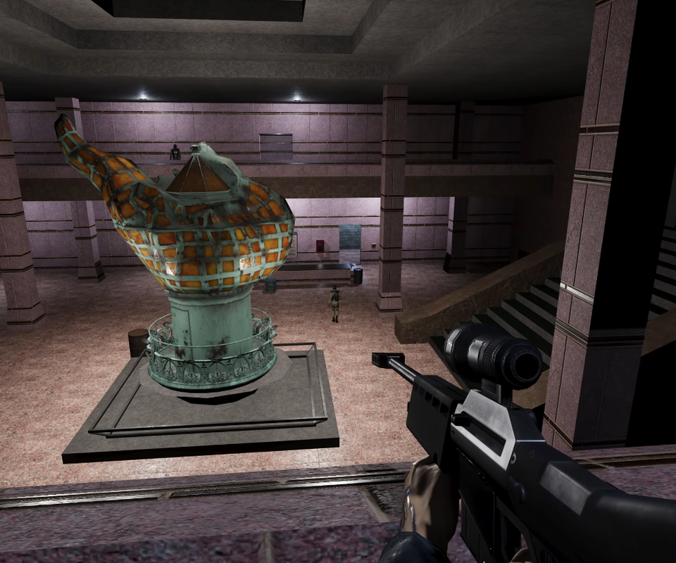Deus Ex Remastered shooting