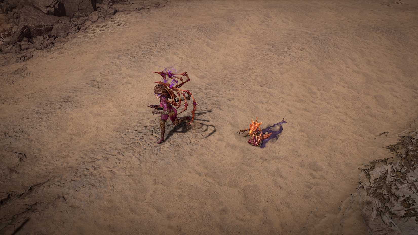 diablo 4 x starcraft hydralisk companion kerrigan skin
