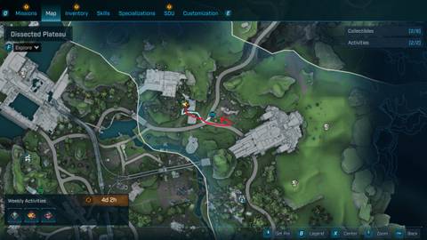 dissected plataeu survivalist cache location