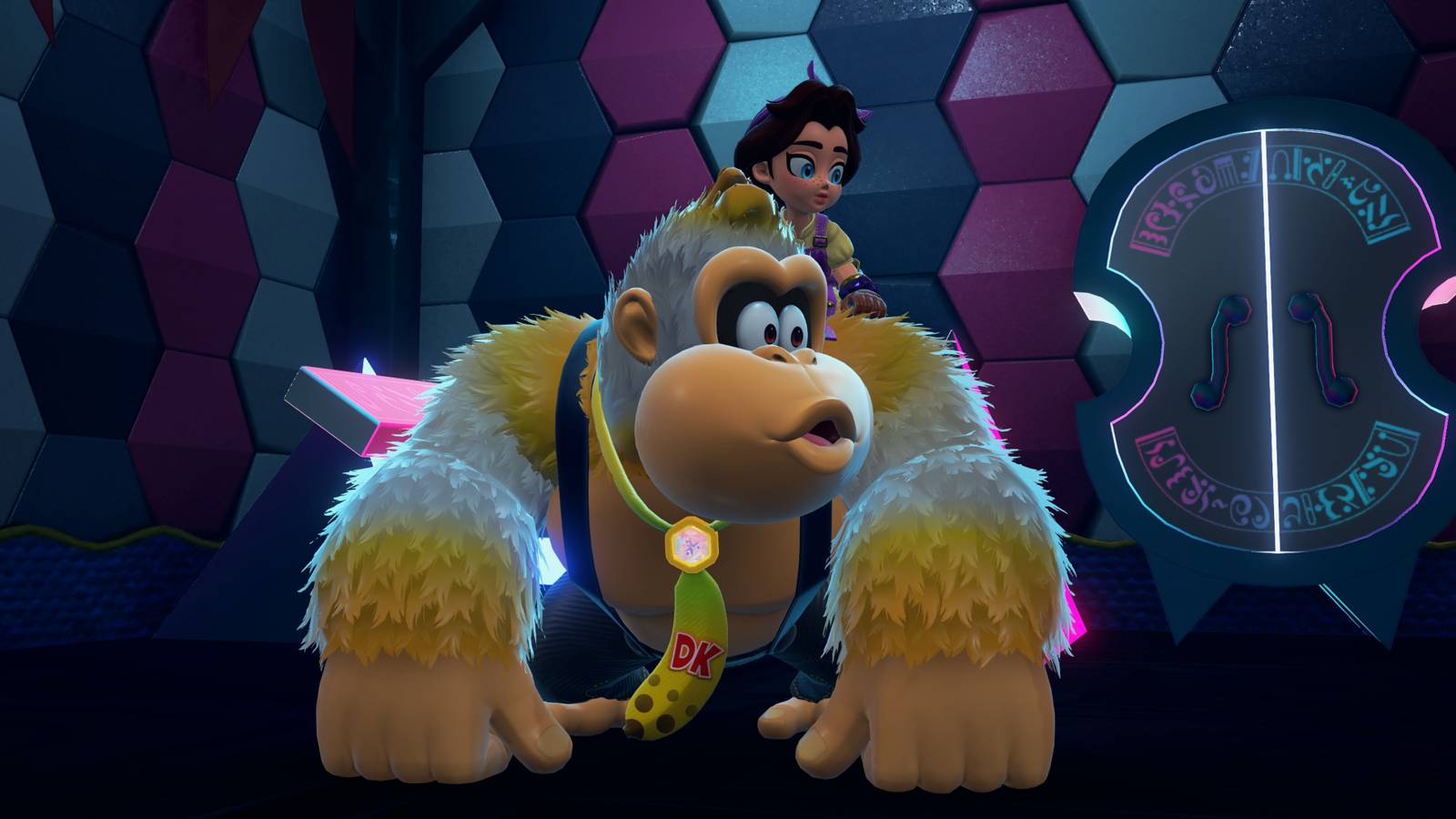 DK and Pauline in Donkey Kong Bananza