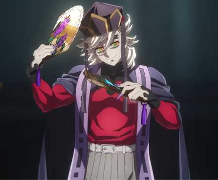 Doma memperkenalkan diri pada Shinobu - Demon Slayer