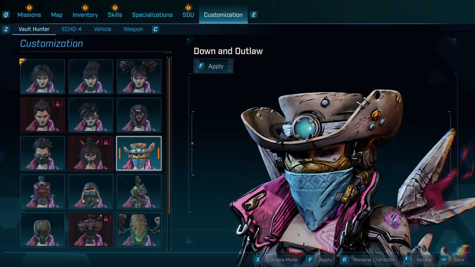 Down and Outlaw Vex