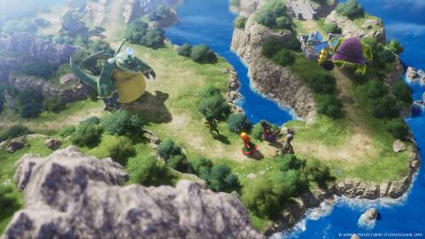 DRAGON QUEST VII Reimagined overworld