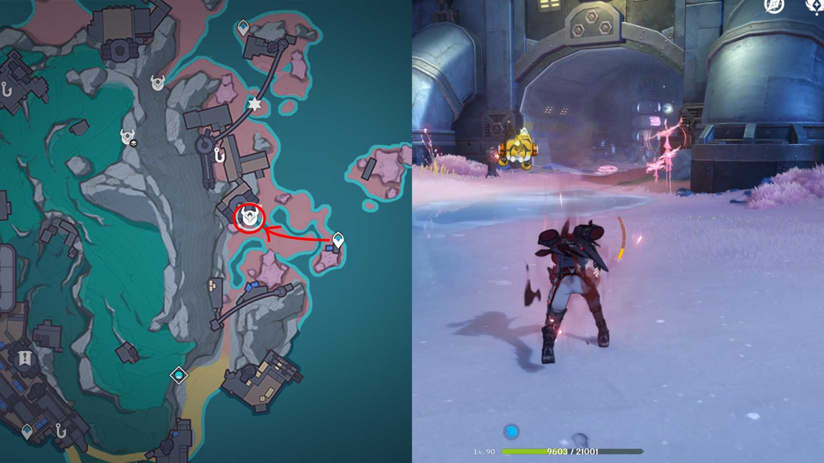 drifting toward a promised sky quest 1 in genshin impact