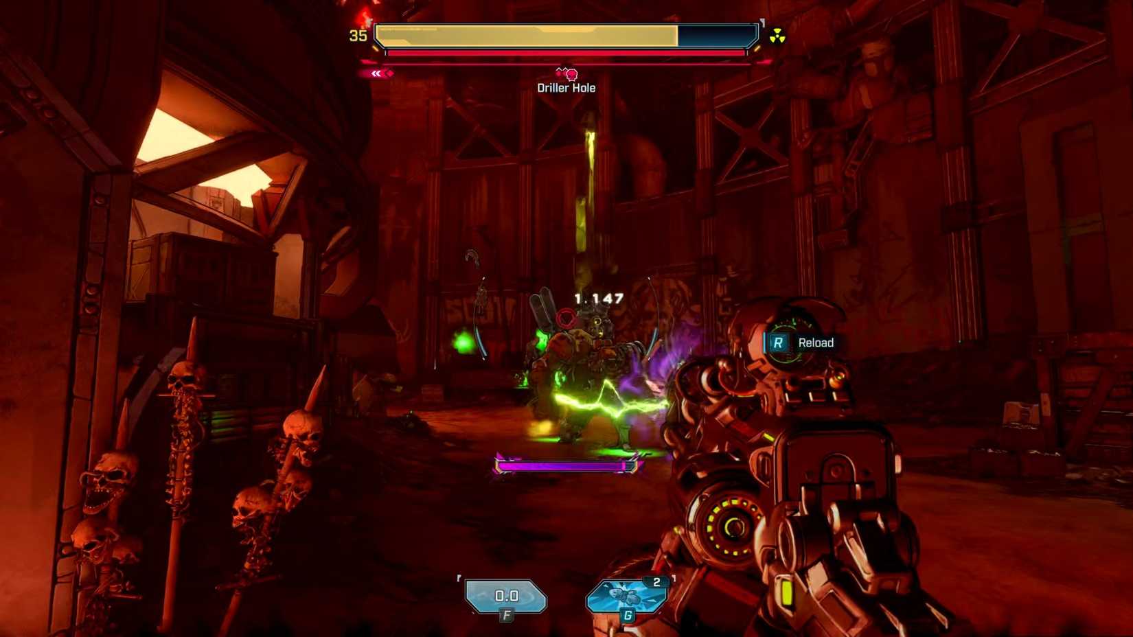 Driller Hole Boss